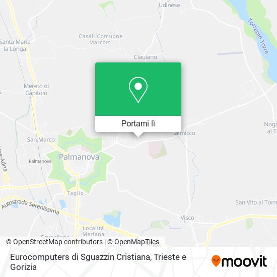 Mappa Eurocomputers di Sguazzin Cristiana