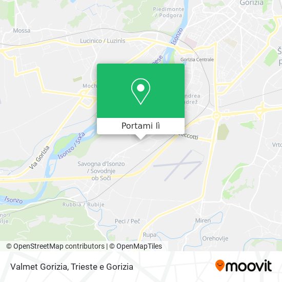 Mappa Valmet Gorizia