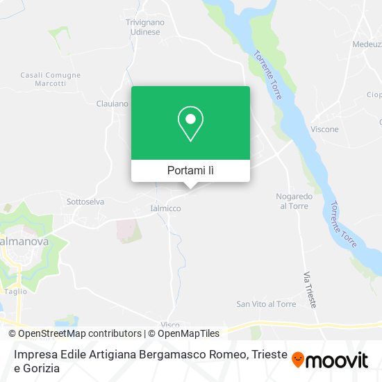 Mappa Impresa Edile Artigiana Bergamasco Romeo