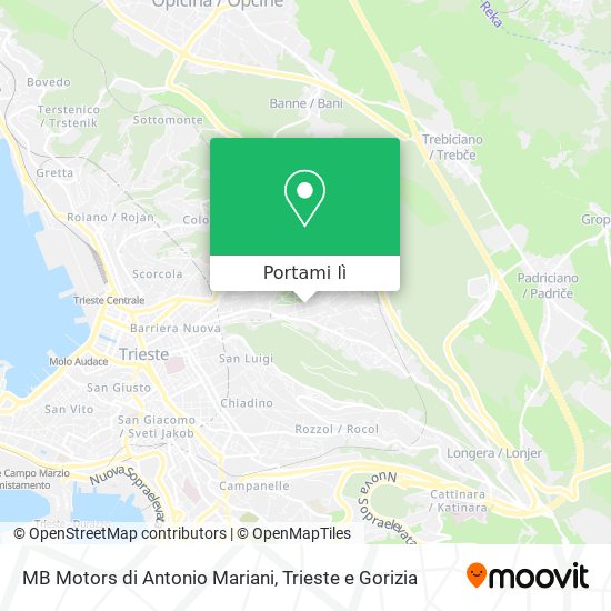 Mappa MB Motors di Antonio Mariani