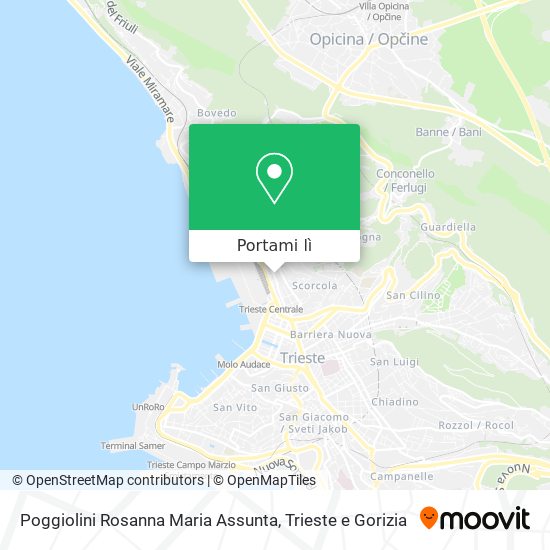 Mappa Poggiolini Rosanna Maria Assunta
