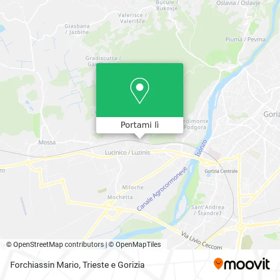 Mappa Forchiassin Mario