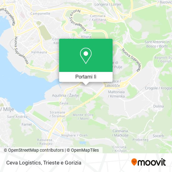 Mappa Ceva Logistics