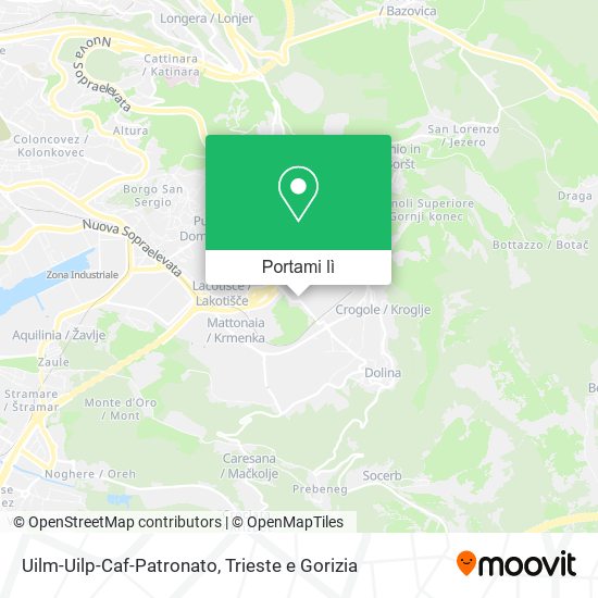 Mappa Uilm-Uilp-Caf-Patronato
