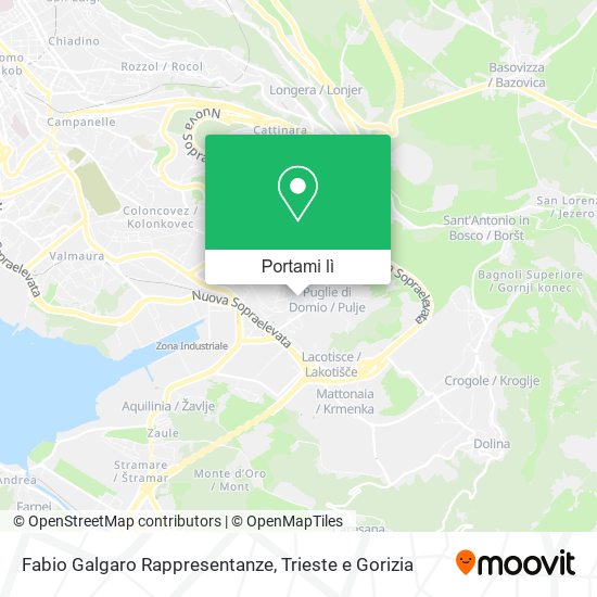 Mappa Fabio Galgaro Rappresentanze