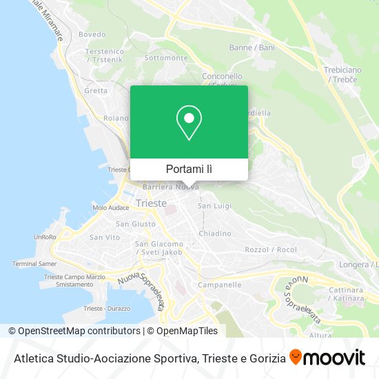 Mappa Atletica Studio-Aociazione Sportiva