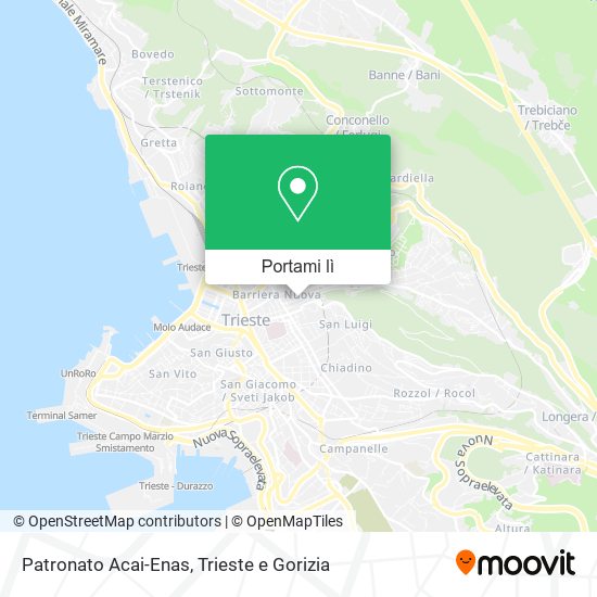 Mappa Patronato Acai-Enas