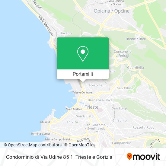 Mappa Condominio di Via Udine 85 1