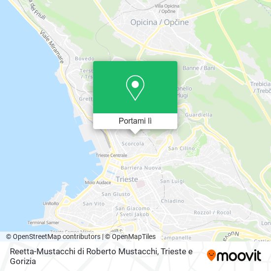 Mappa Reetta-Mustacchi di Roberto Mustacchi