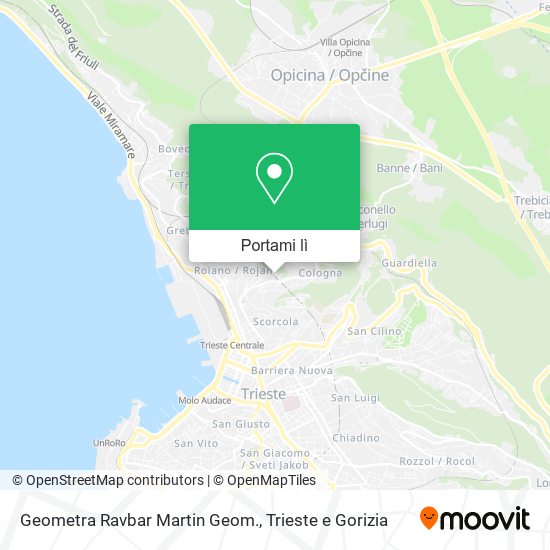 Mappa Geometra Ravbar Martin Geom.