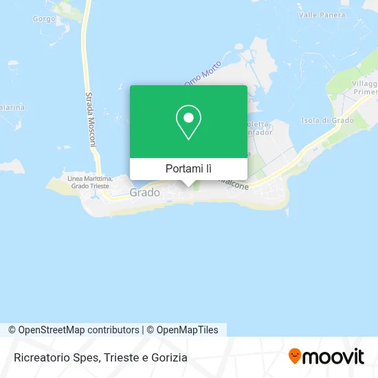 Mappa Ricreatorio Spes