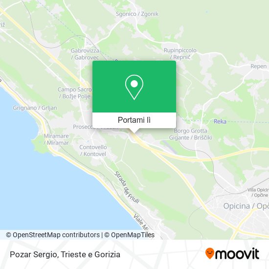 Mappa Pozar Sergio