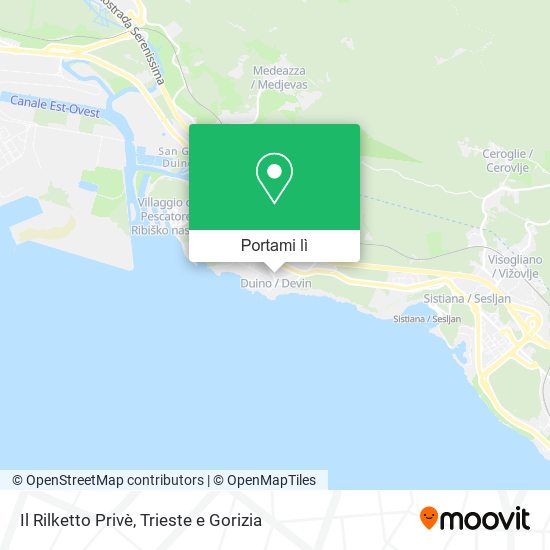 Mappa Il Rilketto Privè