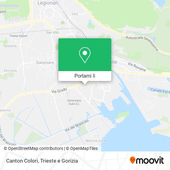 Mappa Canton Colori