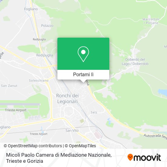 Mappa Micoli Paolo Camera di Mediazione Nazionale