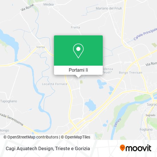 Mappa Cagi Aquatech Design