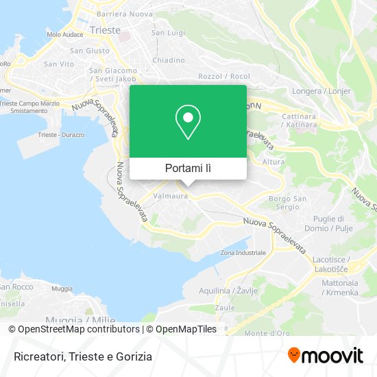 Mappa Ricreatori