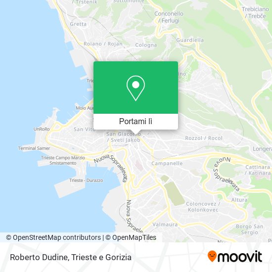 Mappa Roberto Dudine