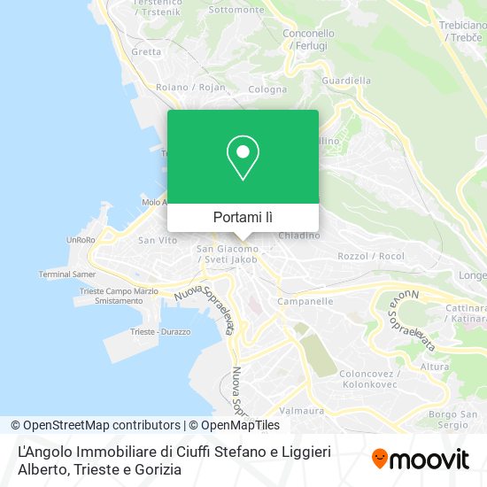 Mappa L'Angolo Immobiliare di Ciuffi Stefano e Liggieri Alberto