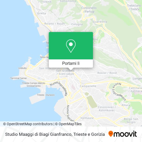 Mappa Studio Maaggi di Biagi Gianfranco