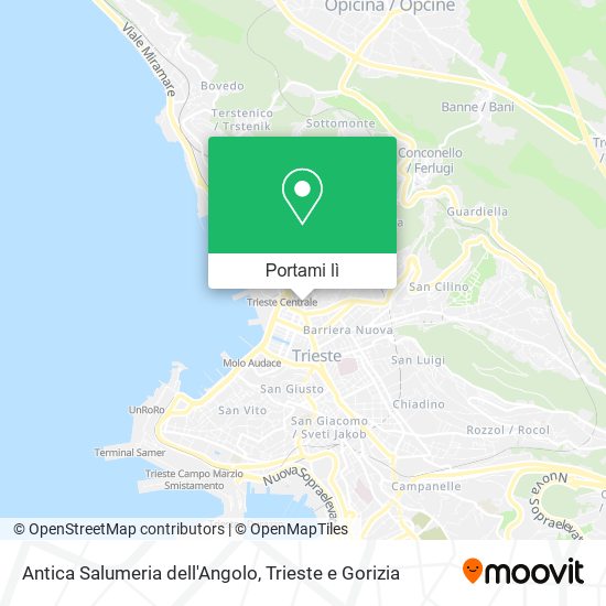 Mappa Antica Salumeria dell'Angolo