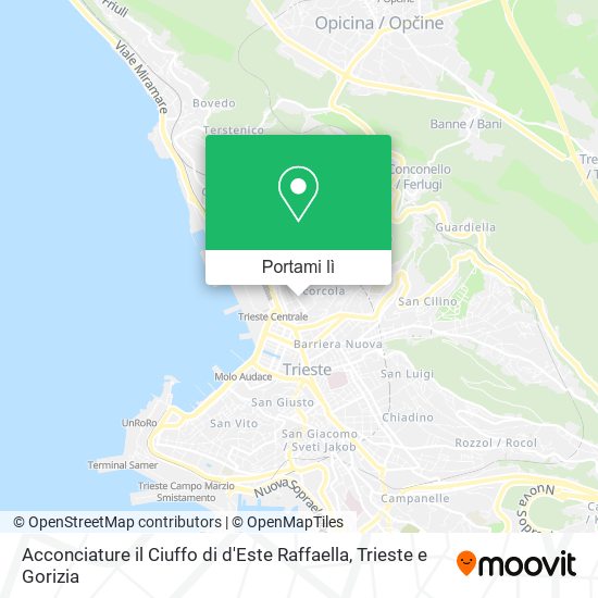 Mappa Acconciature il Ciuffo di d'Este Raffaella