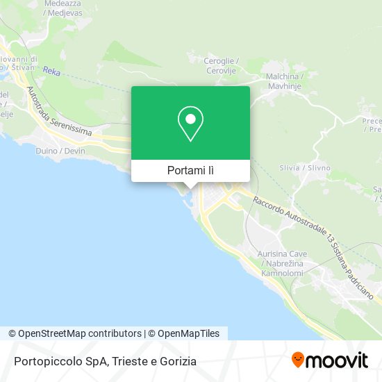 Mappa Portopiccolo SpA