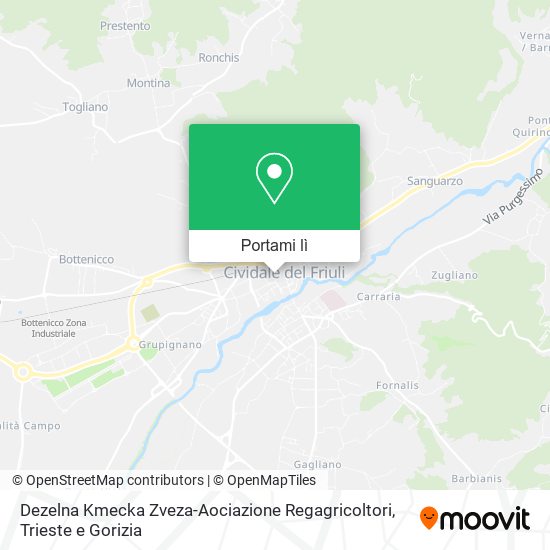 Mappa Dezelna Kmecka Zveza-Aociazione Regagricoltori