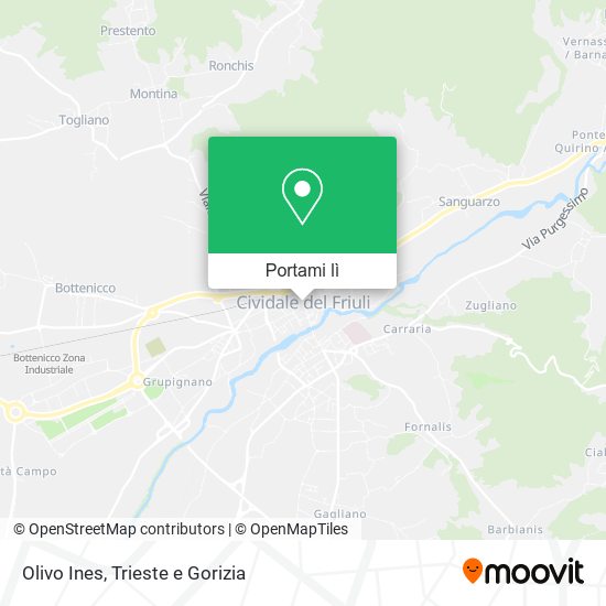 Mappa Olivo Ines