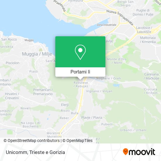 Mappa Unicomm