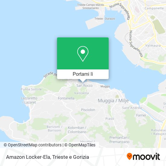Mappa Amazon Locker-Ela