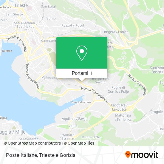 Mappa Poste Italiane