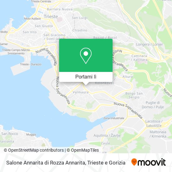 Mappa Salone Annarita di Rozza Annarita