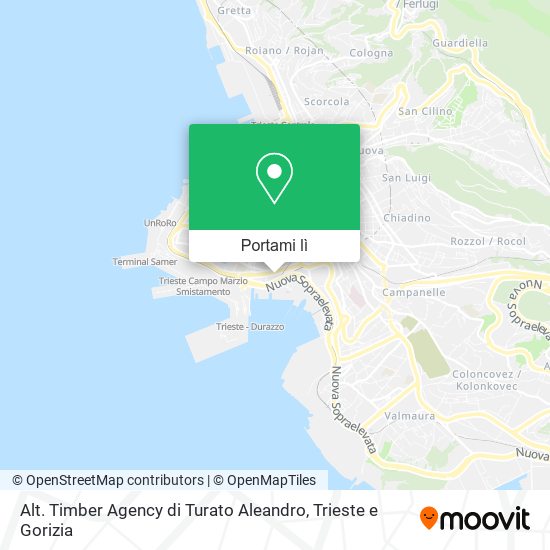 Mappa Alt. Timber Agency di Turato Aleandro