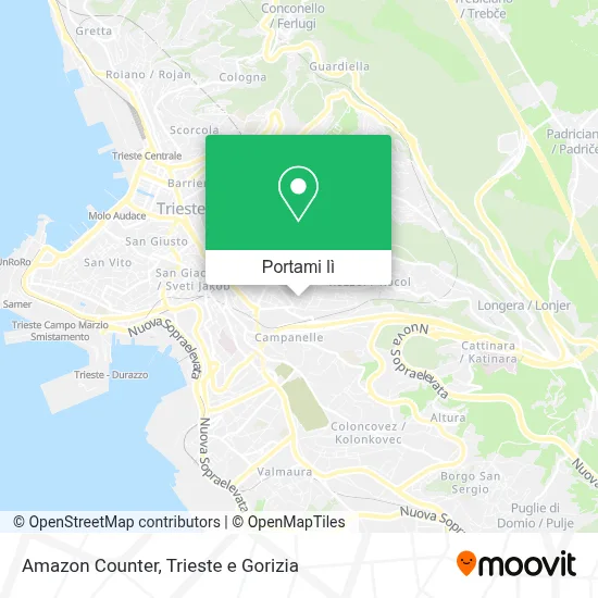 Mappa Amazon Counter