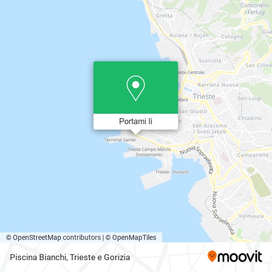 Mappa Piscina Bianchi