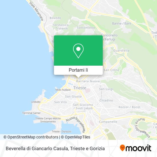Mappa Beverella di Giancarlo Casula