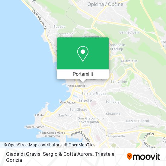 Mappa Giada di Gravisi Sergio & Cotta Aurora