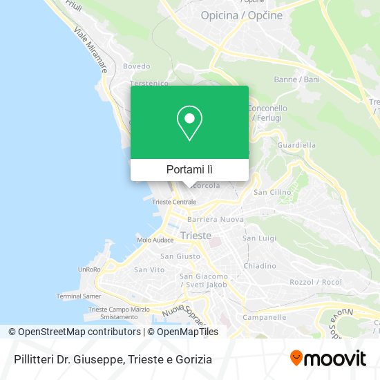 Mappa Pillitteri Dr. Giuseppe