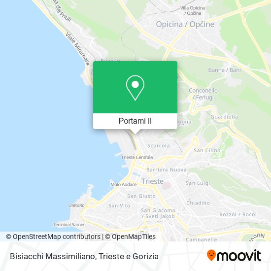Mappa Bisiacchi Massimiliano