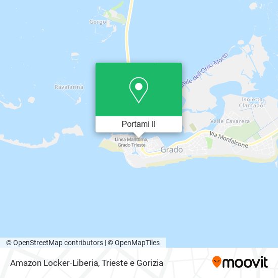 Mappa Amazon Locker-Liberia