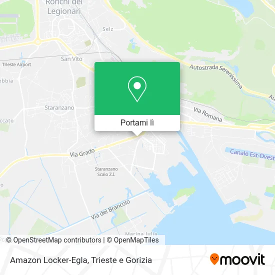 Mappa Amazon Locker-Egla