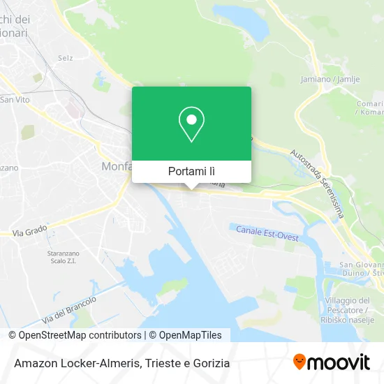 Mappa Amazon Locker-Almeris