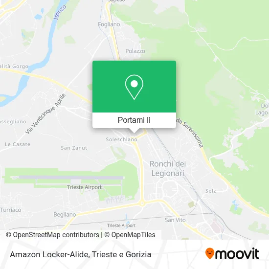 Mappa Amazon Locker-Alide