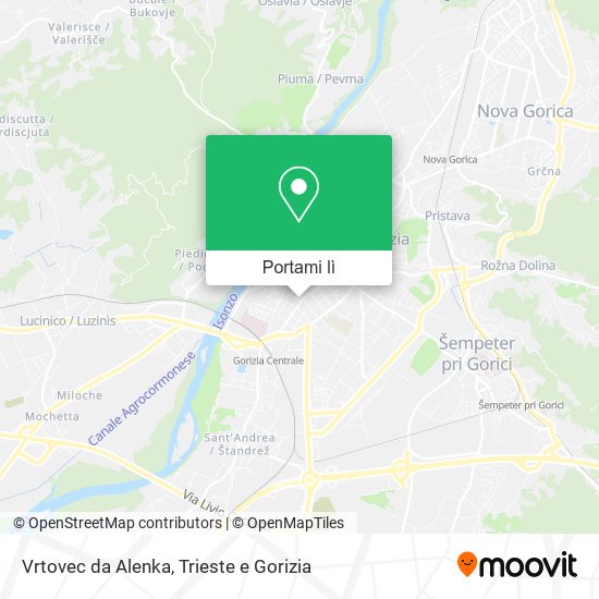 Mappa Vrtovec da Alenka