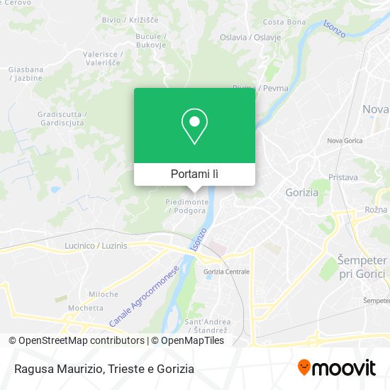 Mappa Ragusa Maurizio