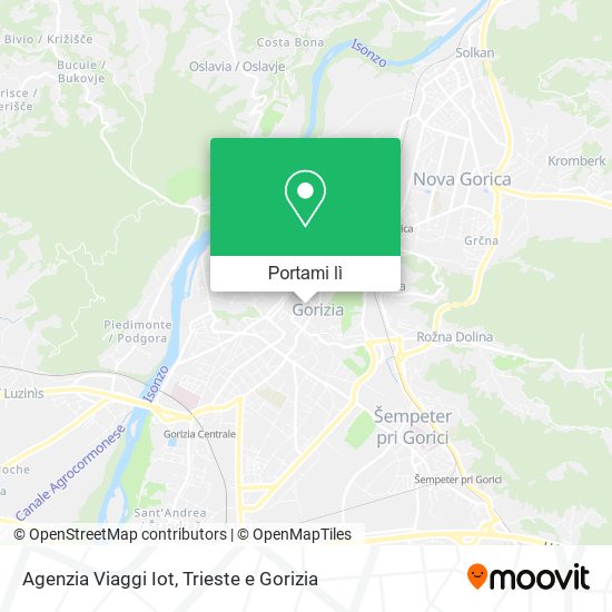 Mappa Agenzia Viaggi Iot