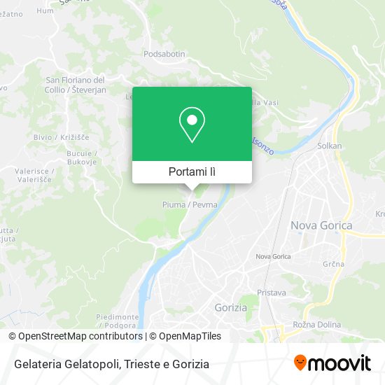 Mappa Gelateria Gelatopoli