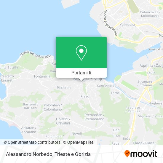 Mappa Alessandro Norbedo