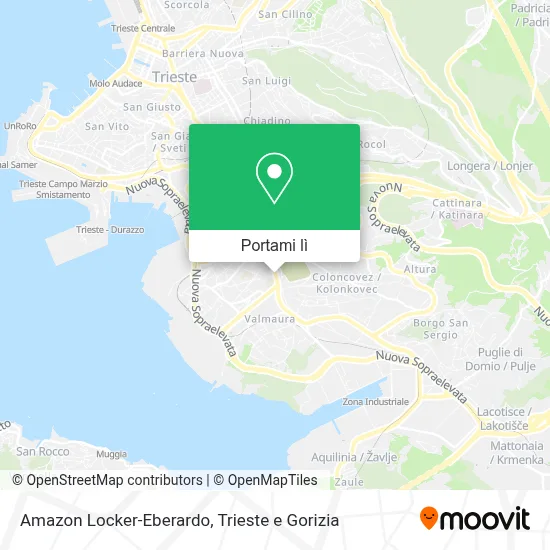 Mappa Amazon Locker-Eberardo